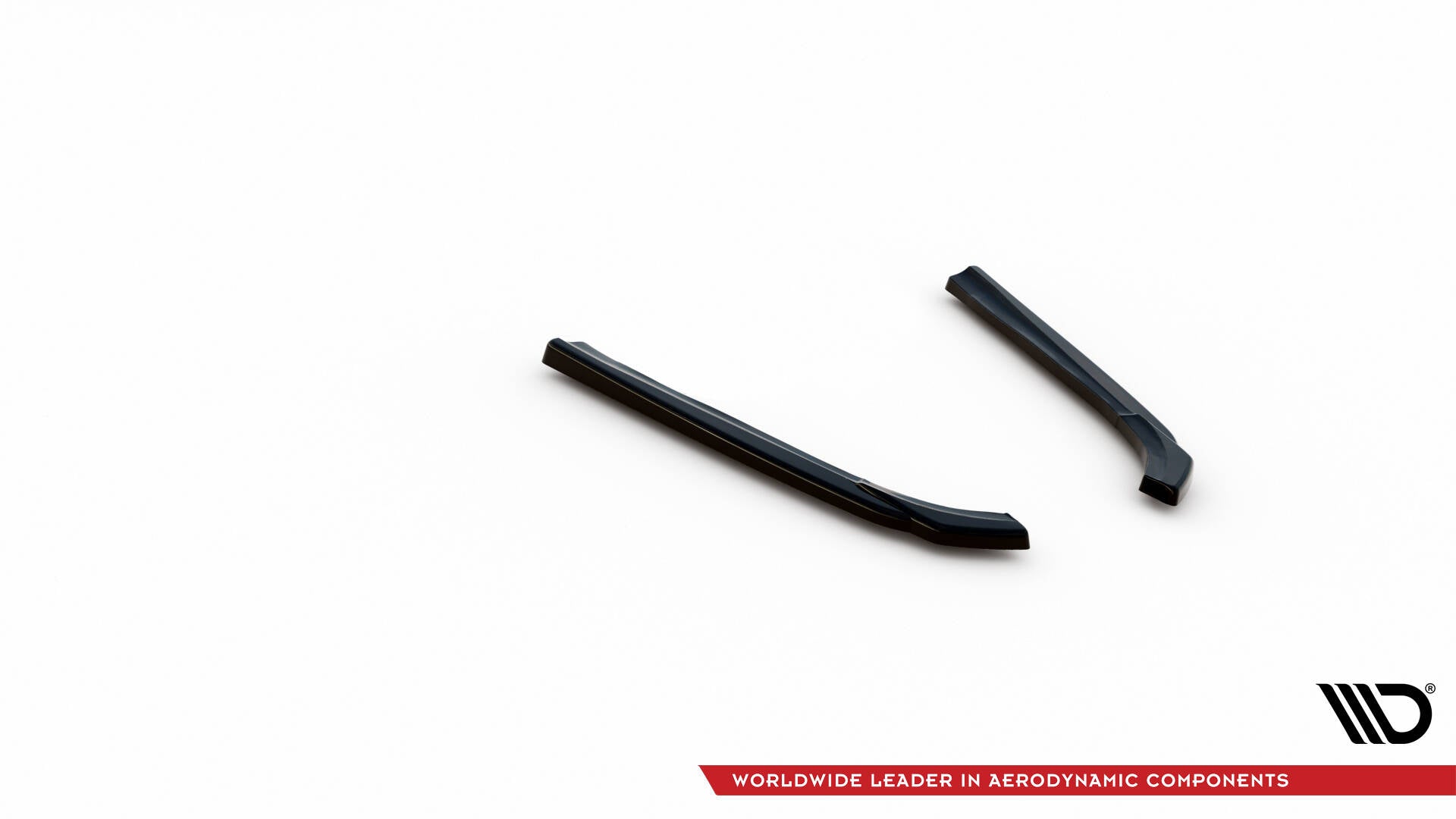 Maxton Heck Ansatz Flaps Diffusor für BMW 5er GT M-Paket F07 schwarz Hochglanz