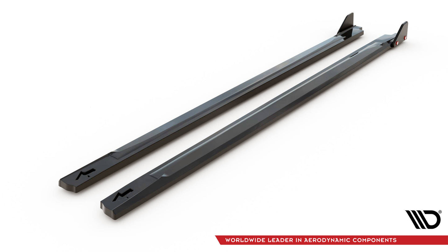 Maxton Seitenschweller Ansatz für V.1 für + Flaps Hyundai Kona N Mk1