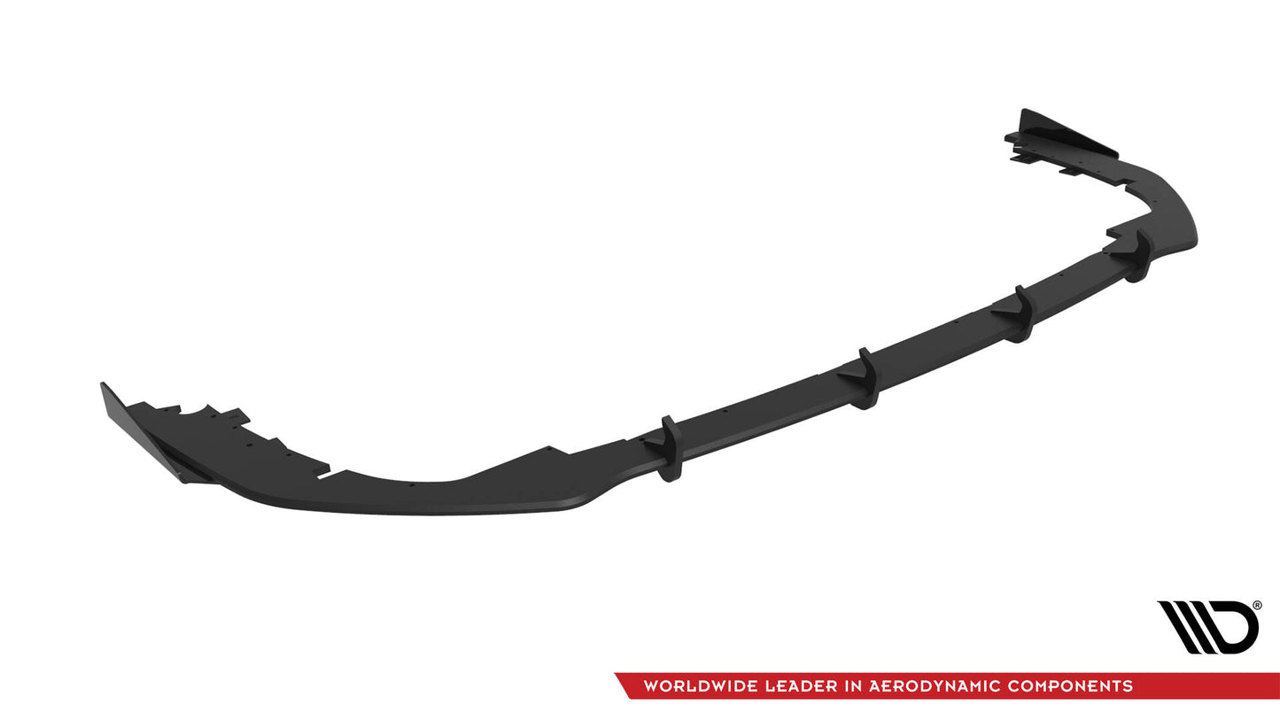 Maxton Street Pro Heck Ansatz Flaps Diffusor +Flaps für Honda Civic Mk10 schwarz Hochglanz