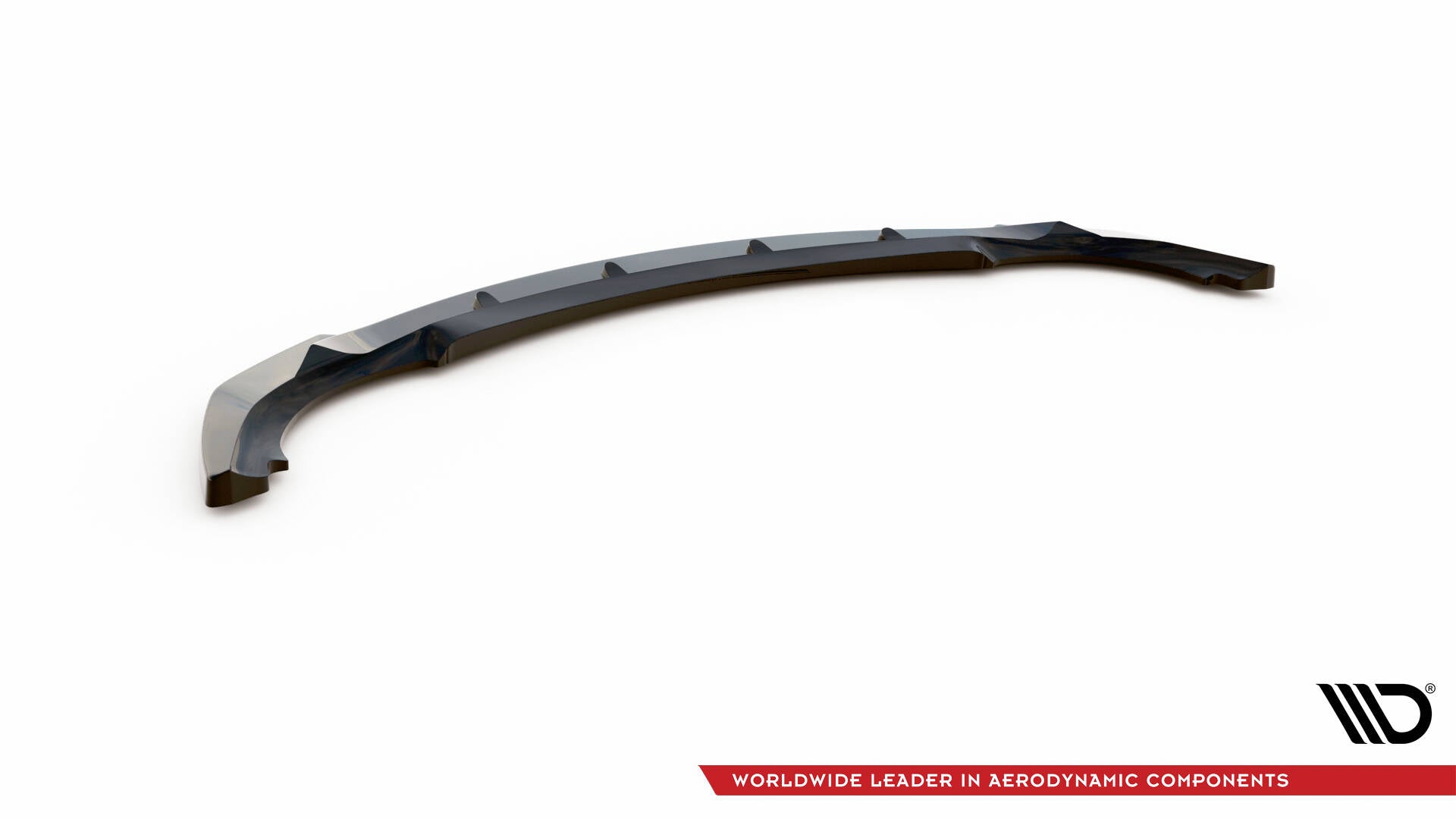 Maxton Front Ansatz V.1 für BMW 3er Coupe E46 schwarz Hochglanz