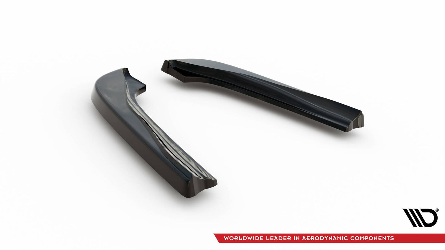 Maxton Heck Ansatz Flaps Diffusor für Jeep Grand Cherokee SRT WK2 Facelift schwarz Hochglanz