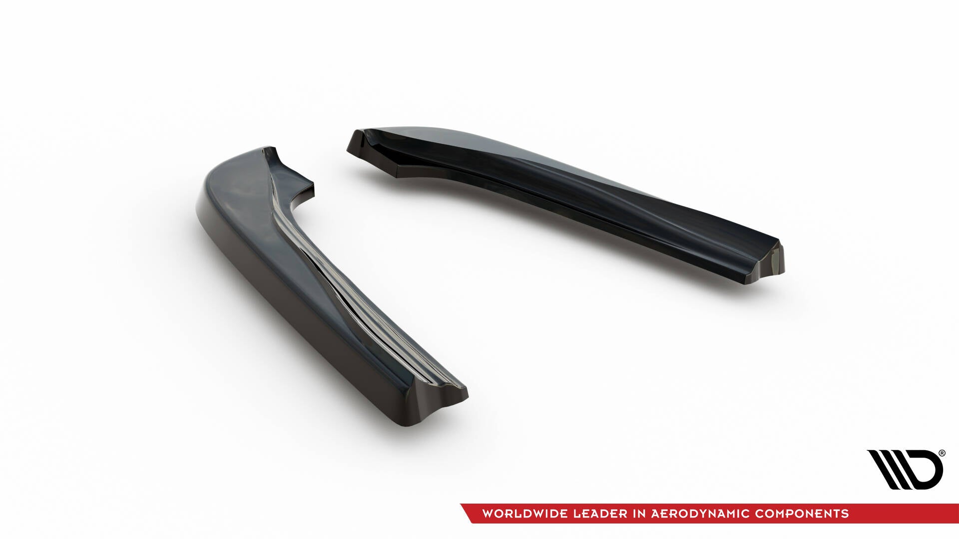 Maxton Heck Ansatz Flaps Diffusor für Jeep Grand Cherokee SRT WK2 Facelift schwarz Hochglanz