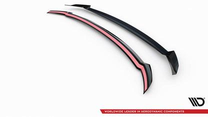 Maxton Spoiler CAP für Hyundai Elantra Mk7 schwarz Hochglanz