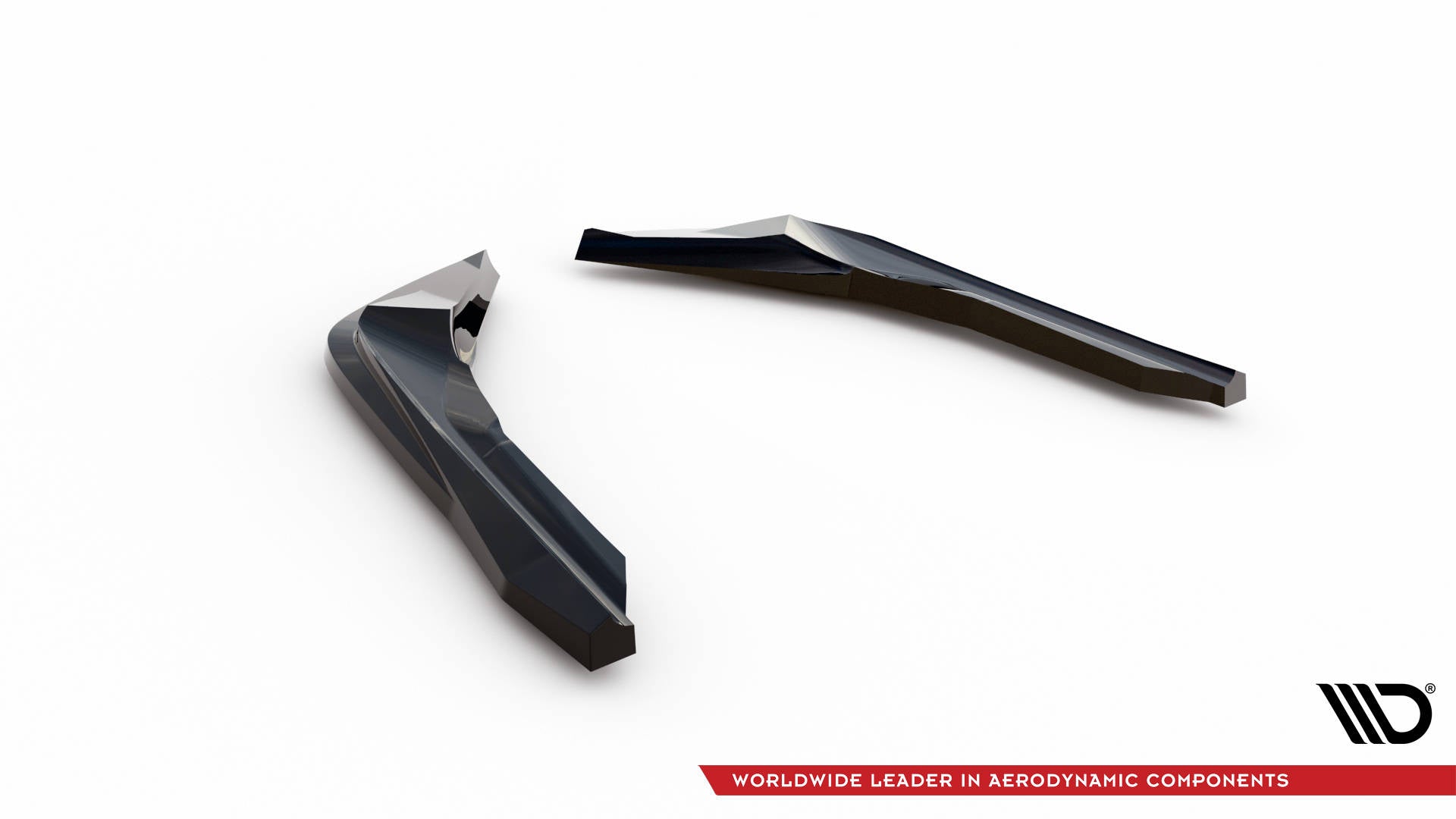 Maxton Heck Ansatz Flaps Diffusor V.5 für BMW M2 G87 schwarz Hochglanz
