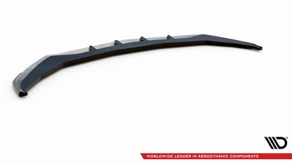 Maxton Front Ansatz V.2 für Alfa Romeo Giulia Sport schwarz Hochglanz