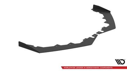 Maxton Front Flaps Audi S3 / A3 S-Line Limousine 8V schwarz Hochglanz