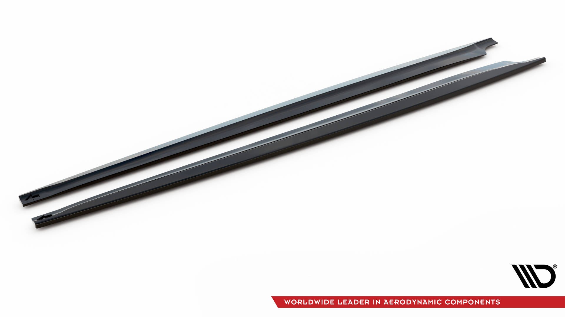 Maxton Seitenschweller Ansatz für BMW X6 M F86 schwarz Hochglanz