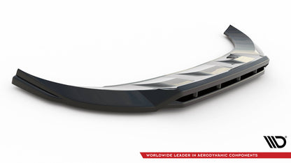 Maxton Front Ansatz für Cupra Ateca Mk1 Facelift schwarz Hochglanz