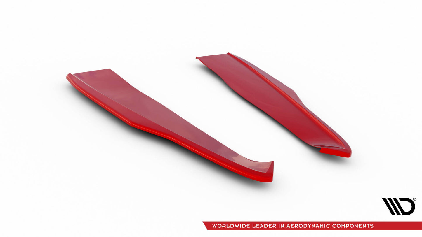 Maxton Heck Ansatz Flaps Diffusor V.2 für Ford Mustang Mk6 Facelift