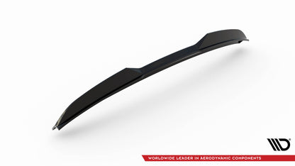 Maxton Spoiler CAP für 3D BMW M4 G82 / M440i G22 / 4 M-Paket G22 schwarz Hochglanz