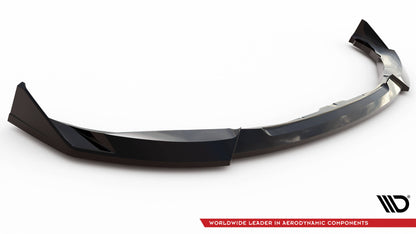 Maxton Front Ansatz V.5 für BMW M2 G87 schwarz Hochglanz