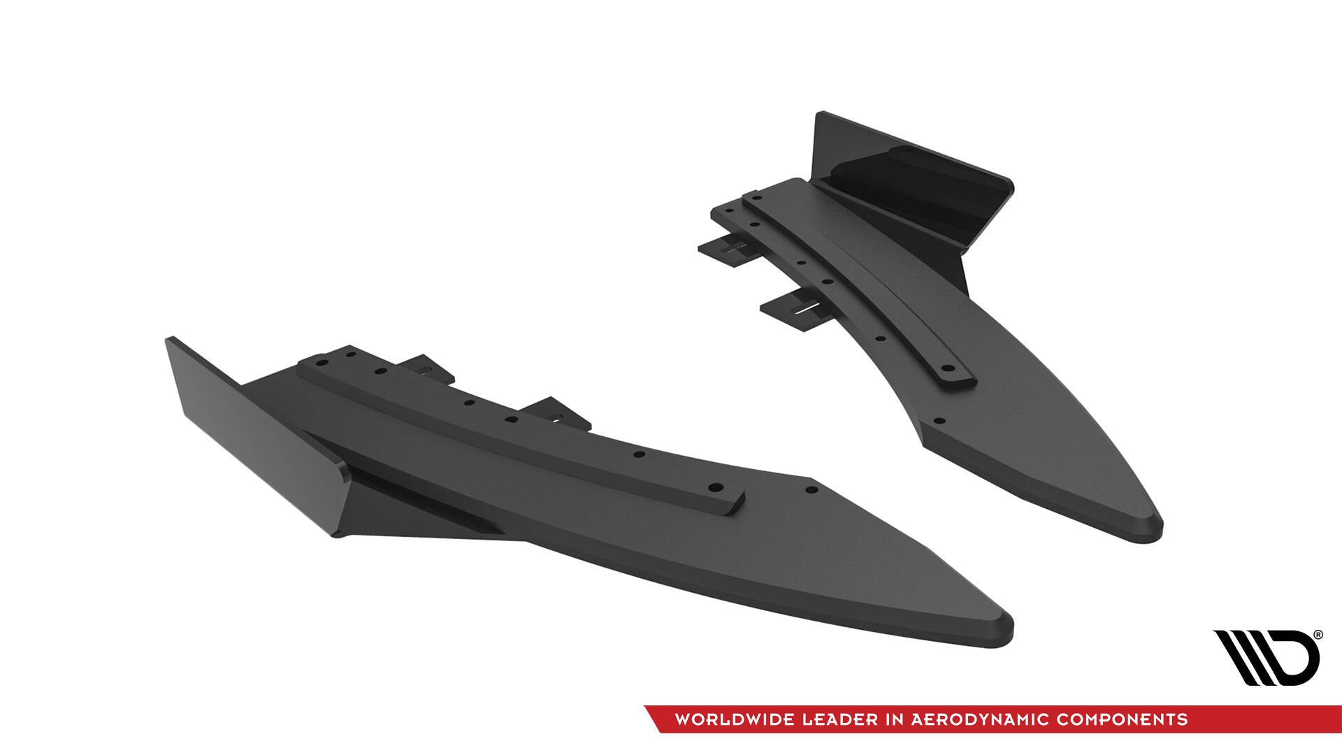 Maxton Street Pro Heck Ansatz Flaps Diffusor +Flaps für Audi S5 / A5 S-Line Coupe / Cabriolet 8T schwarz Hochglanz