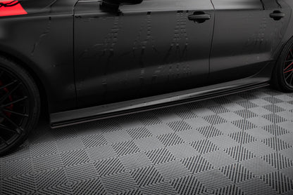Maxton Street Pro Seitenschweller Ansatz für Audi A7 S-Line C7