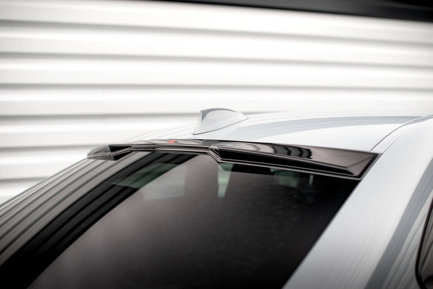 Maxton Heckscheiben Spoiler für BMW 2 Coupe G42 / M2 G87 schwarz Hochglanz
