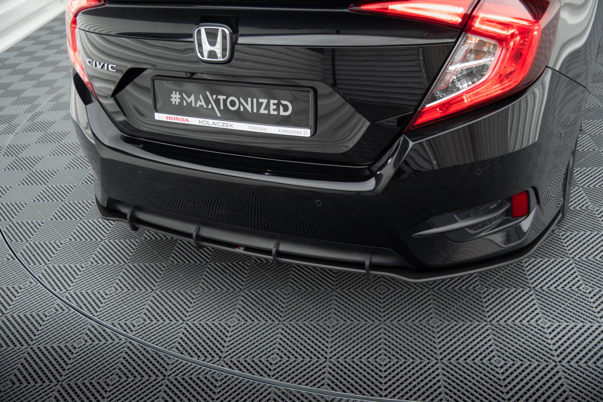 Maxton Street Pro Heckschürze für Honda Civic Mk10