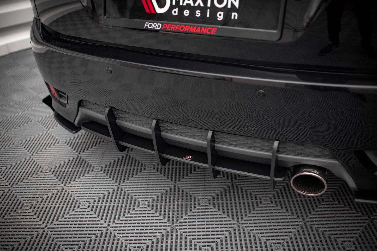 Maxton Street Pro Heckschürze für Ford Fiesta ST Mk6