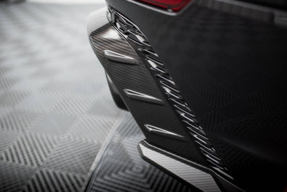 Maxton Carbon Fiber Diffusor Heck Ansatz für Audi RSQ8 Mk1