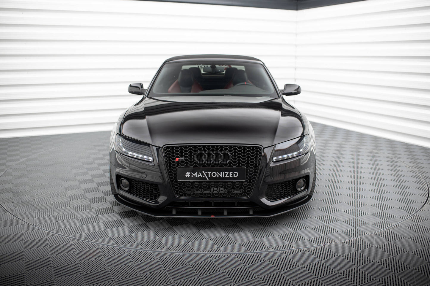Maxton Street Pro Front Ansatz für für Audi S5 / A5 S-Line 8T