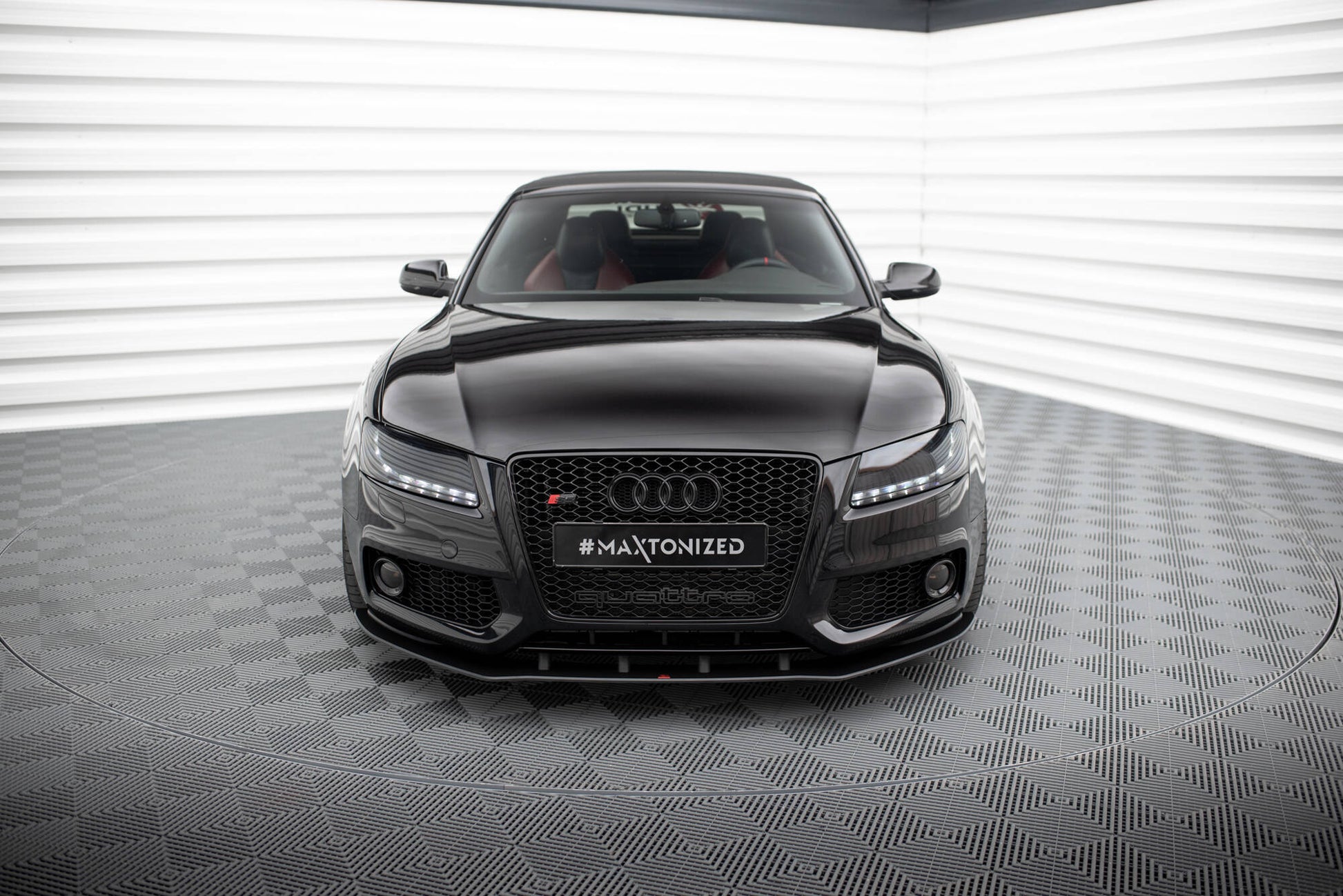 Maxton Street Pro Front Ansatz für für Audi S5 / A5 S-Line 8T