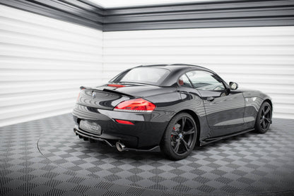 Maxton Mittlerer Diffusor Heck Ansatz DTM Look für BMW Z4 M-Paket E89 Facelift schwarz Hochglanz