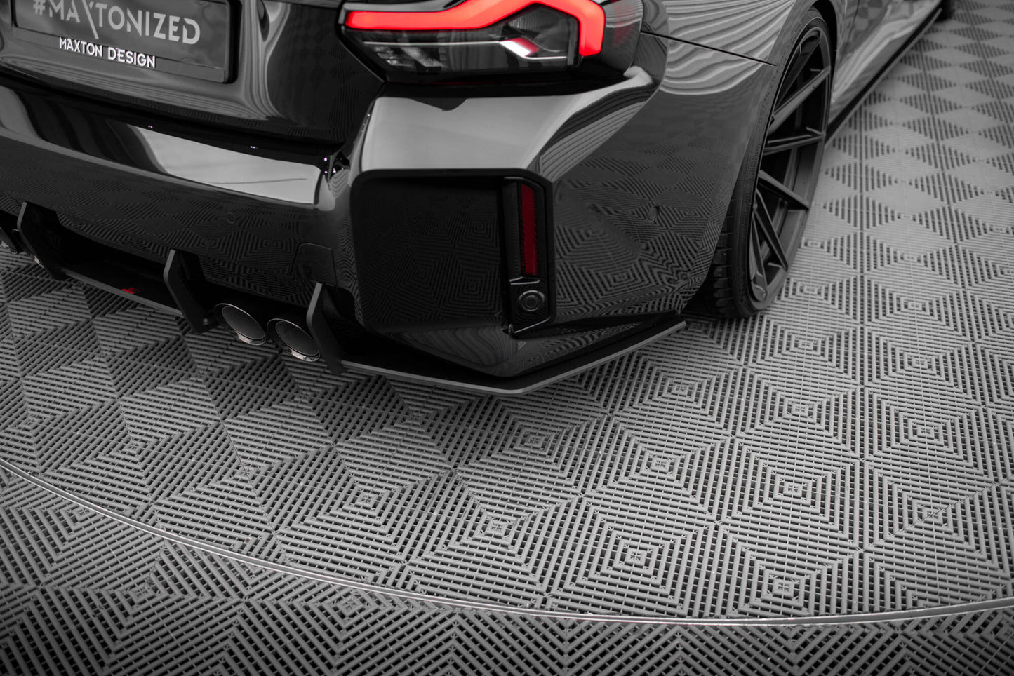 Maxton Street Pro Heck Ansatz Flaps Diffusor V.1 für BMW M2 G87