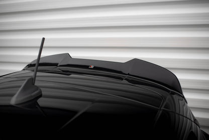Maxton Spoiler CAP für 3D Ford Fiesta ST / ST-Line Mk8 schwarz Hochglanz
