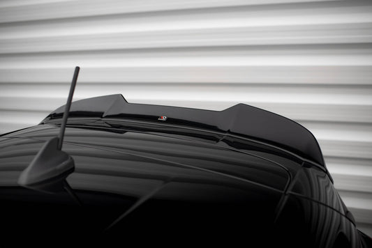 Maxton Spoiler CAP für 3D Ford Fiesta ST / ST-Line Mk8 schwarz Hochglanz