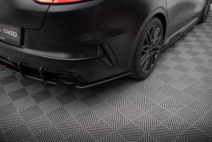 Maxton Street Pro Heck Ansatz Flaps Diffusor für Kia Proceed GT Mk1 Facelift