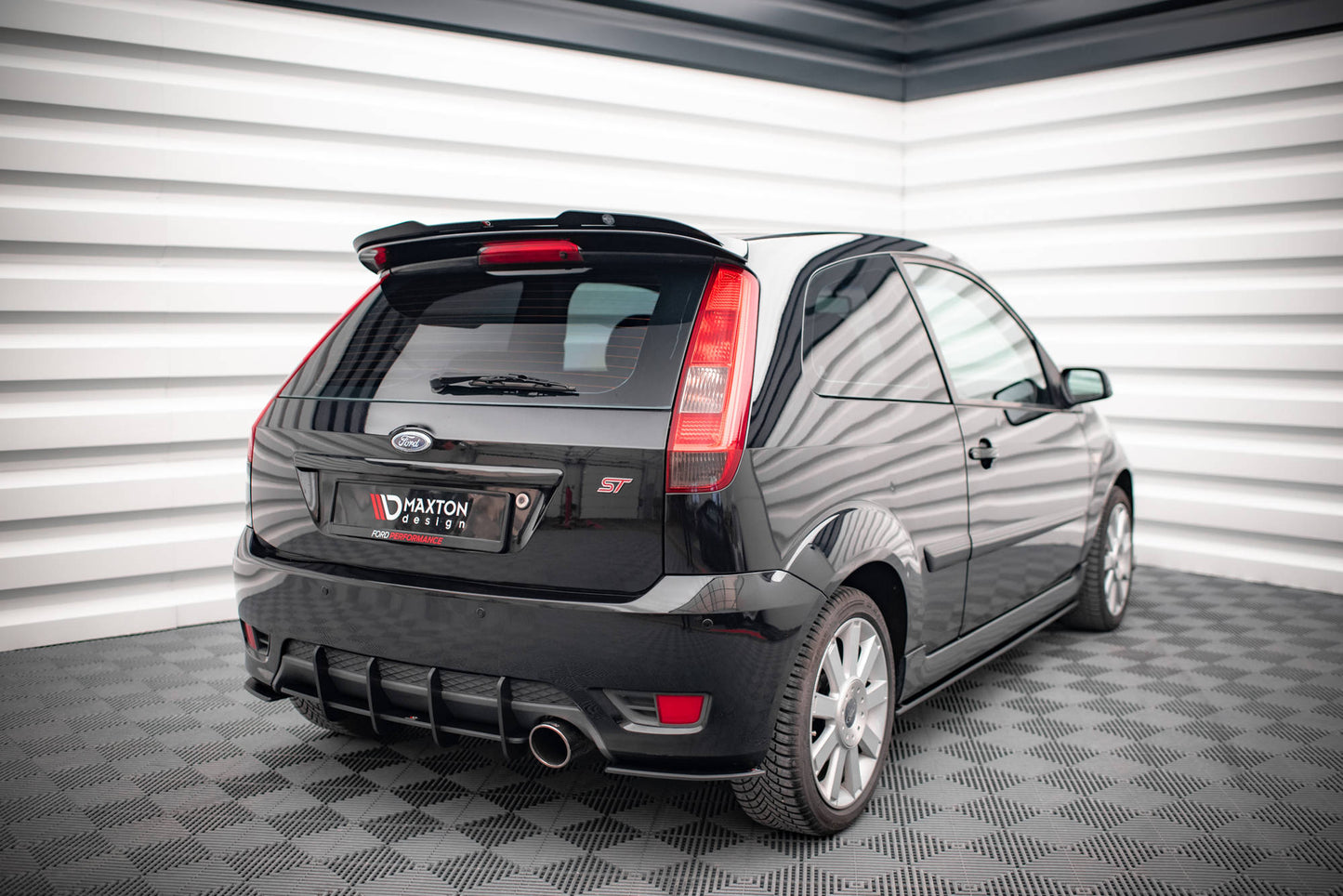 Maxton Street Pro Heck Ansatz Flaps Diffusor für Ford Fiesta ST Mk6