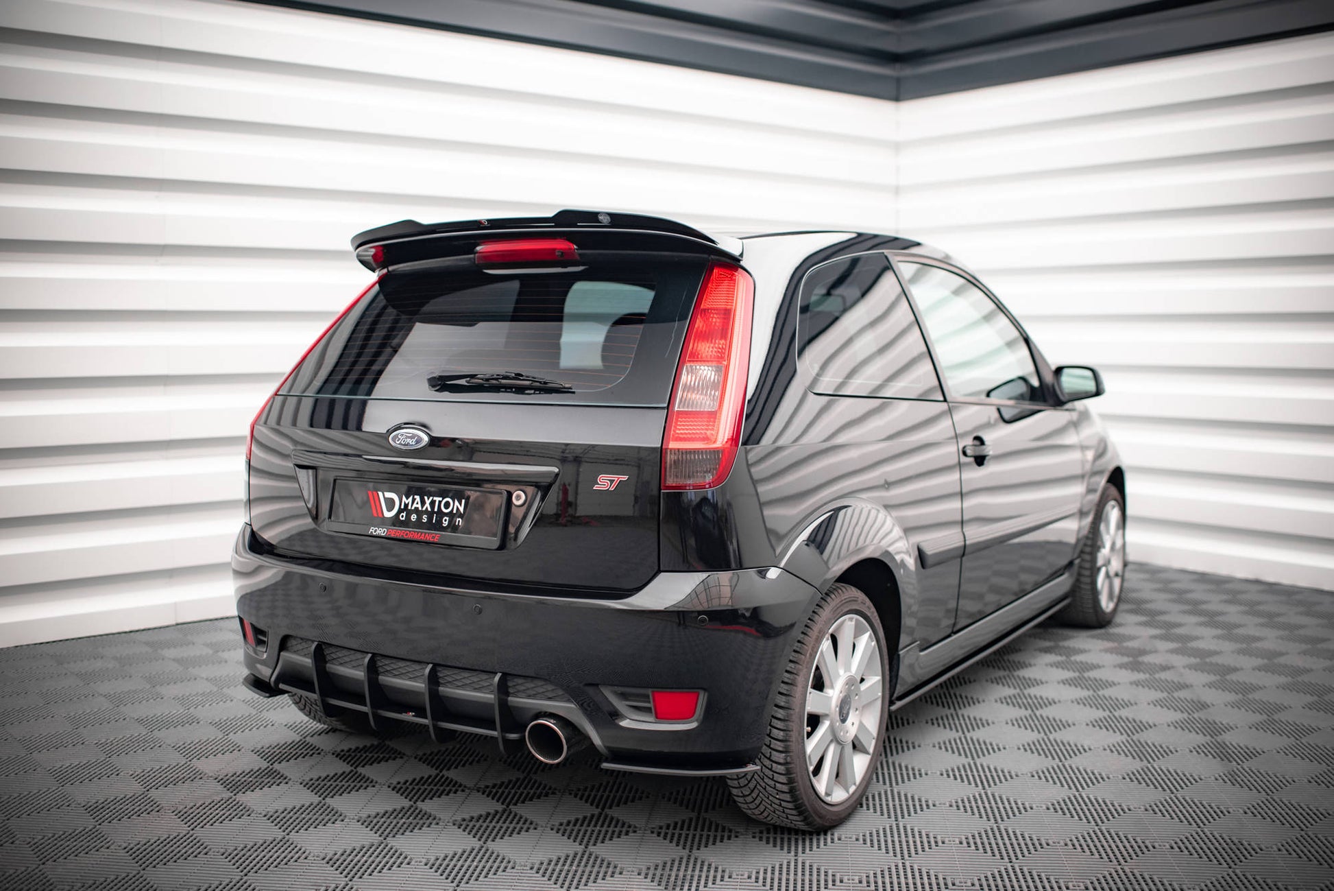 Maxton Street Pro Heck Ansatz Flaps Diffusor für Ford Fiesta ST Mk6