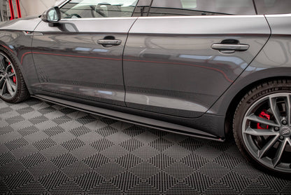Maxton Street Pro Seitenschweller Ansatz für Audi A5 S-Line / S5 Sportback F5