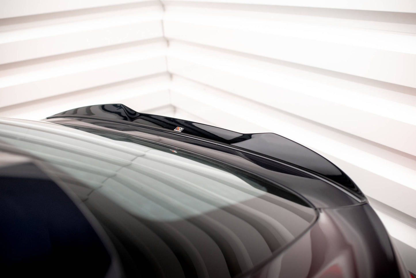 Maxton Spoiler CAP für 3D BMW X4 M-Paket G02 schwarz Hochglanz