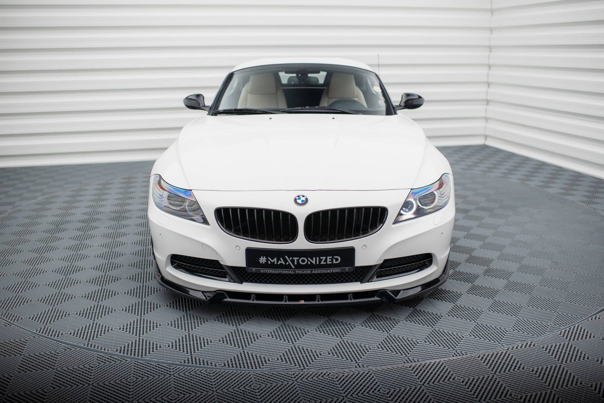 Maxton Front Ansatz V.2 für BMW Z4 E89 schwarz Hochglanz