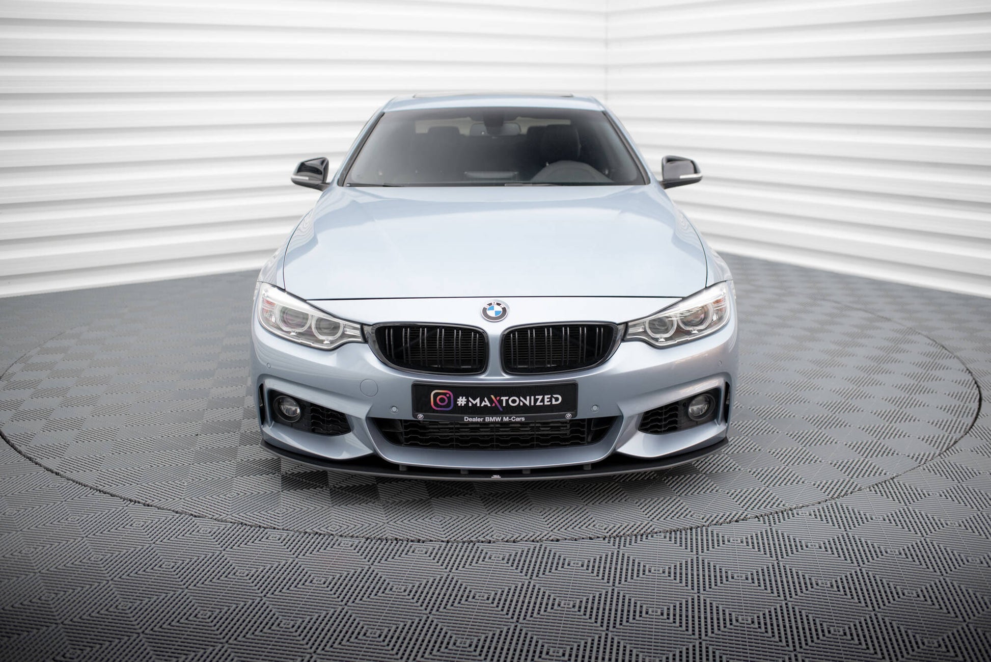 Maxton Street Pro Front Ansatz für für BMW 4er Coupe / Gran Coupe / Cabrio M-Paket F32 / F36 / F33