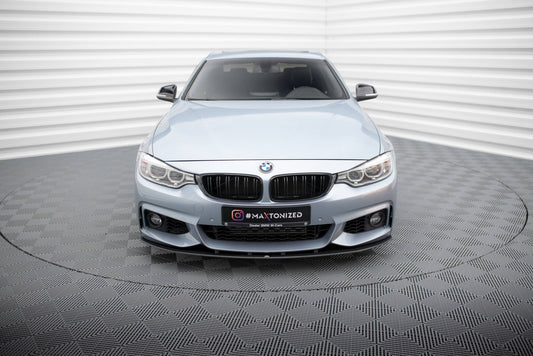 Maxton Street Pro Front Ansatz für für BMW 4er Coupe / Gran Coupe / Cabrio M-Paket F32 / F36 / F33