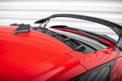 Maxton Heckscheiben Spoiler für Honda Civic Type-R Mk 11 schwarz Hochglanz