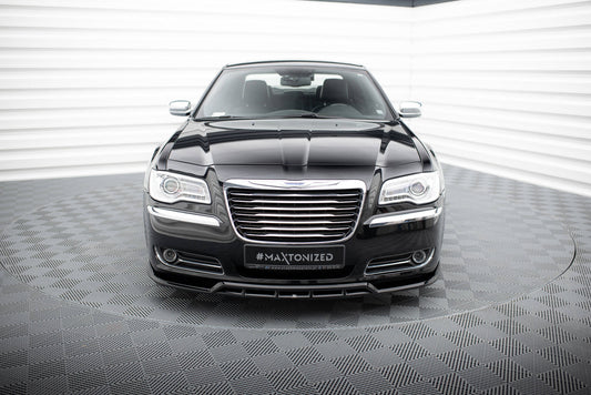 Maxton Front Ansatz für Chrysler 300 Mk2 schwarz Hochglanz