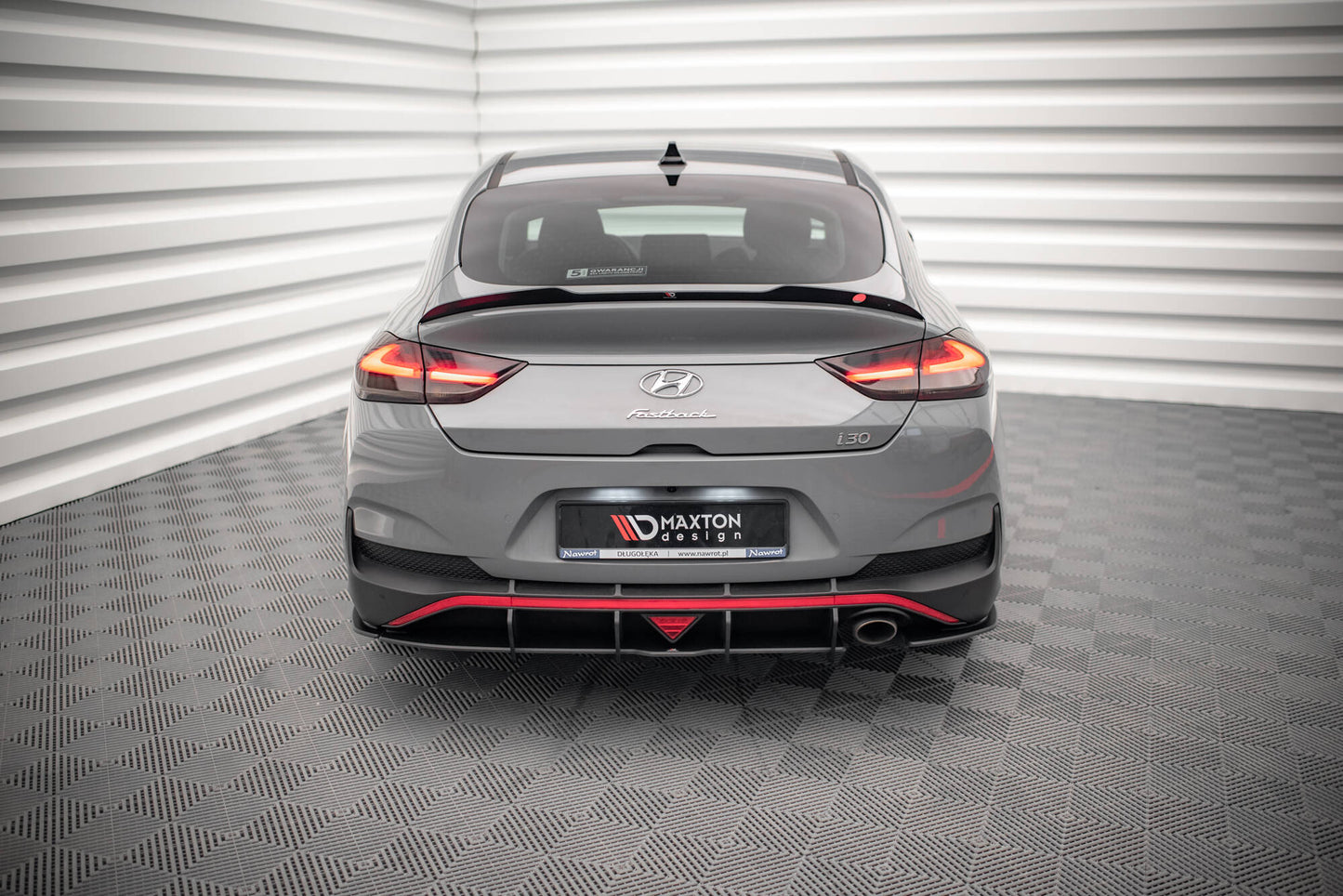 Maxton Street Pro Heckschürze für Hyundai I30 Fastback N-Line Mk3 Facelift
