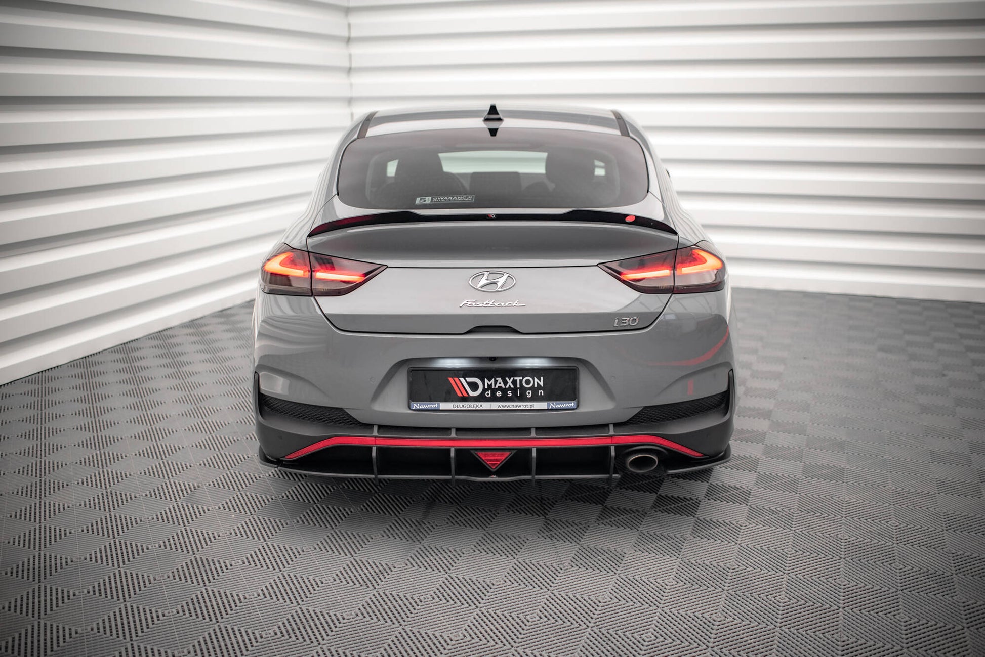 Maxton Street Pro Heckschürze für Hyundai I30 Fastback N-Line Mk3 Facelift