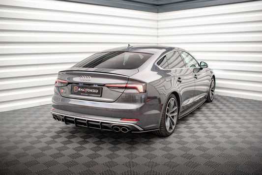 Maxton Street Pro Heck Ansatz Flaps Diffusor für Audi S5 Sportback F5