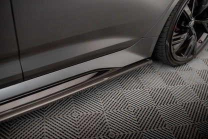 Maxton Carbon Fiber Seitenschweller Audi RS6 C8 / RS7 C8