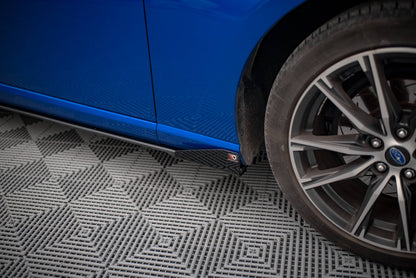 Maxton Side Flaps Subaru BRZ Mk1  schwarz Hochglanz