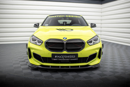 Maxton Carbon Fiber Front Bumper Wings (Canards) BMW 1er F40 M-Paket/ M135i