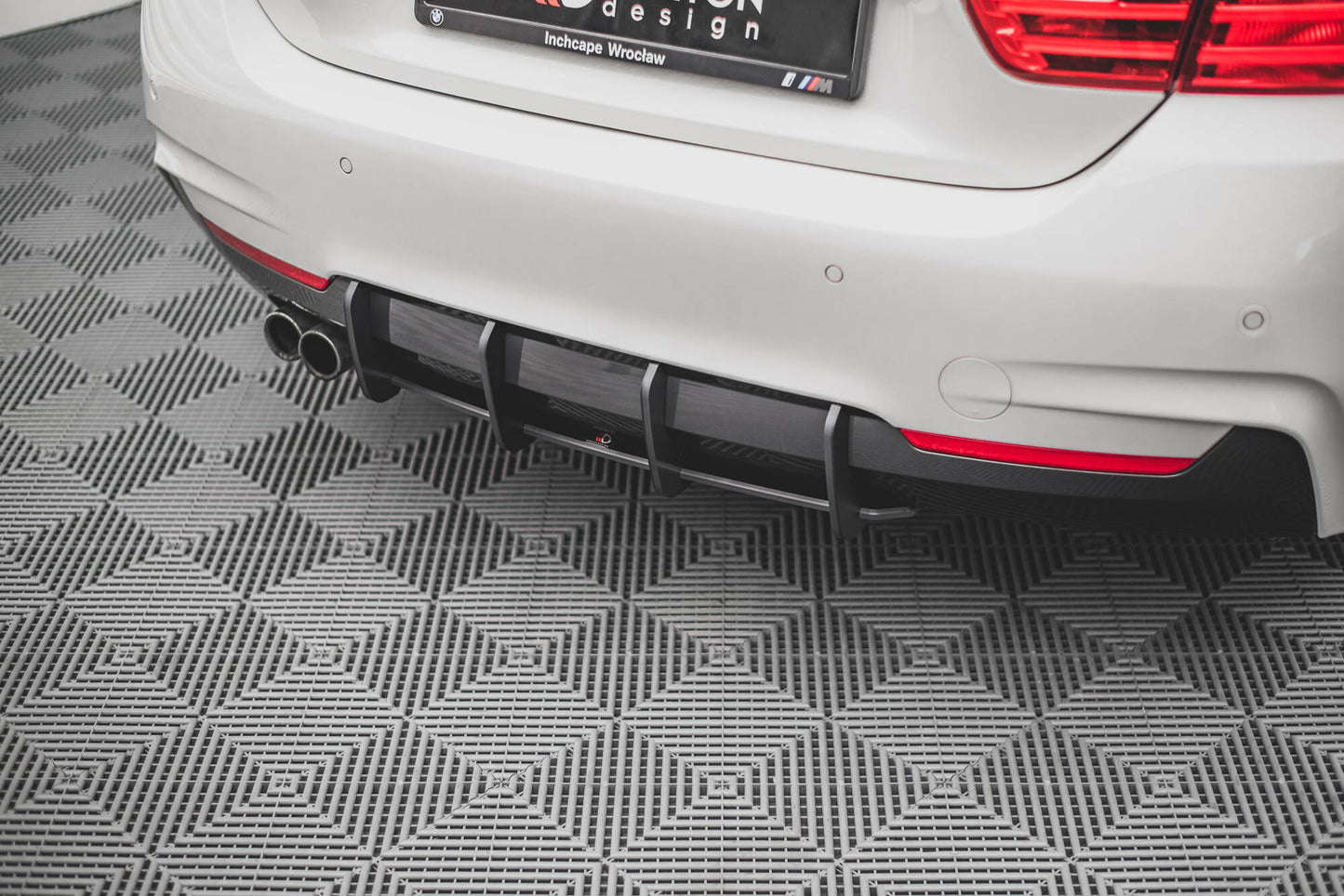 Maxton Street Pro Heckschürze V.1 für BMW 4er M-Paket F32