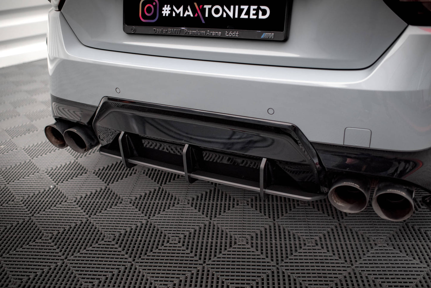 Maxton Street Pro Heckschürze für BMW 2 Coupe M240i G42