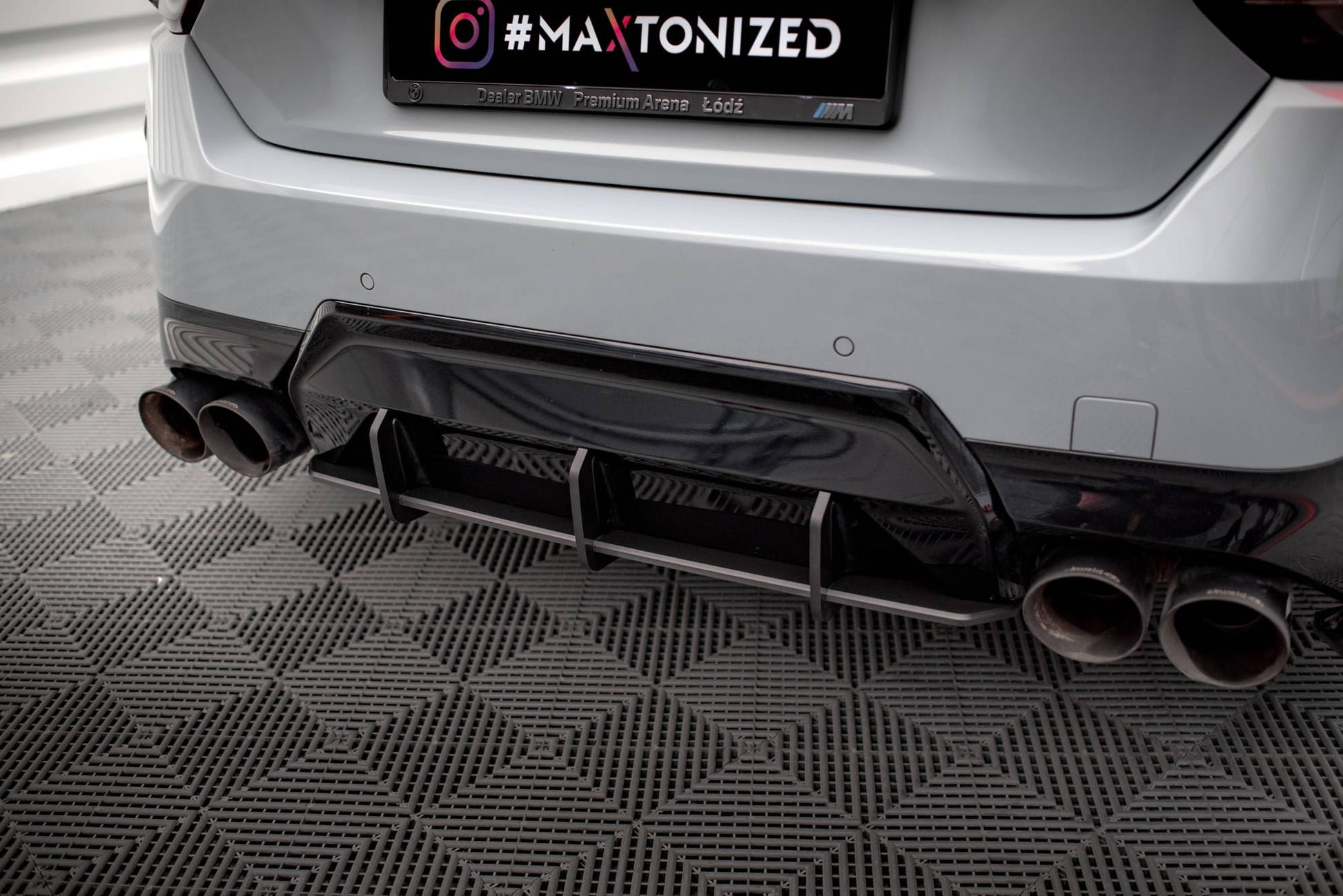 Maxton Street Pro Heckschürze für BMW 2 Coupe M240i G42