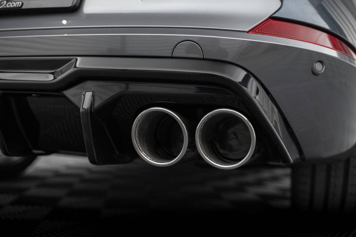 Maxton Diffusor Heck Ansatz für + Endschalldampfer Sportauspuff Attrappe Cupra Formentor Mk1