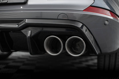 Maxton Diffusor Heck Ansatz für + Endschalldampfer Sportauspuff Attrappe Cupra Formentor Mk1