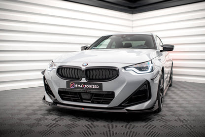 Maxton Front Ansatz V.3 für BMW 2 Coupe M-Paket / M240i G42 Carbon Look