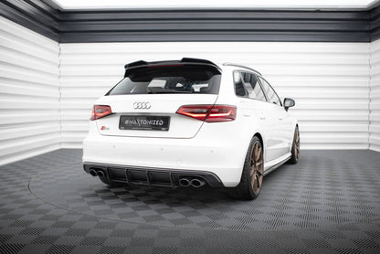 Maxton Street Pro Heckschürze für Audi S3 Sportback / Hatchback 8V